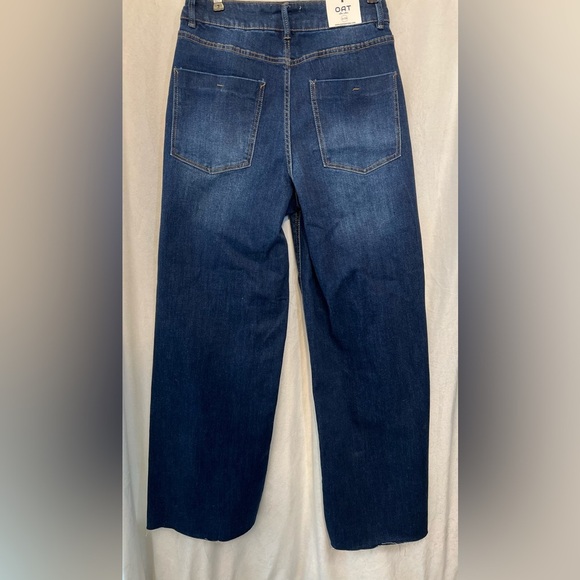 NWT-Oat New York Blue Flare Wide Leg Jeans- SZ 6/28 - Picture 6 of 13